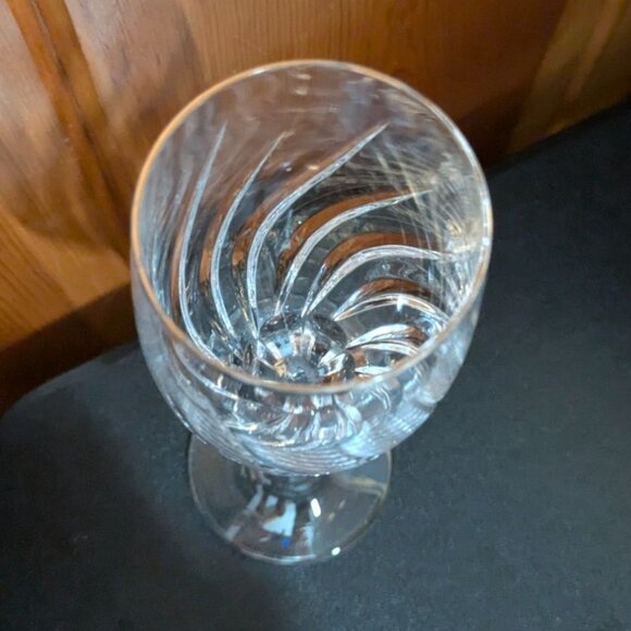 Mikasa Preview Gold Trim Crystal Wine Goblet Elegant Stemware Replacement - Picture 5 of 16